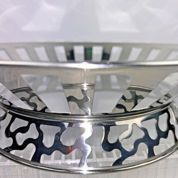 George J. Sowden Bodum Polished Stainless Steel Design 13" Bowl 1987 Sereno - Picture 3 of 16